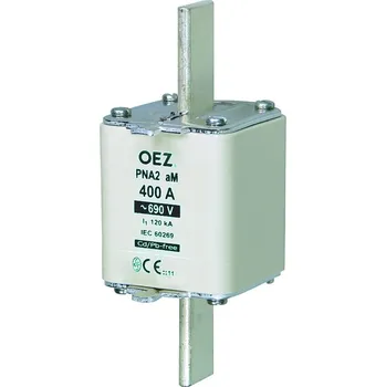 pojistka OEZ:40395 (PNA2 224A gG) PNA2 224A gG Pojistka nožová 224A gG velikost 2, OEZ