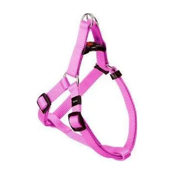 Hračka pro psa Flamingo Postroj pro psy nylonový růžový 20-35cm10mm vel. XS