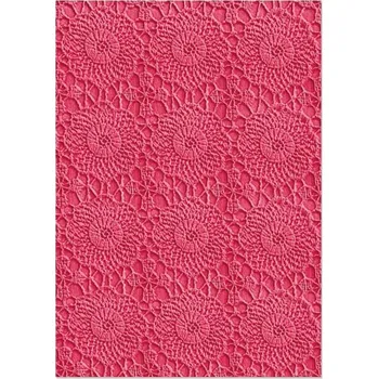 Sizzix Háčkovaná mandala - A6 embosovací kapsa 3D
