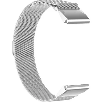 Ostatní příslušenství k chytrým hodinkám eses Milánský tah pro Garmin - Stříbrný, QuickFit 20 mm
