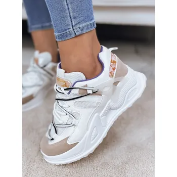 Dámské tenisky Bílé jarní sneakersy LESI ZY0117 Velikost: 38