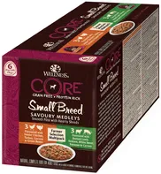 Wellness Pet Food Core Small Savoury Medleys Farmer Selection 6x 85 g