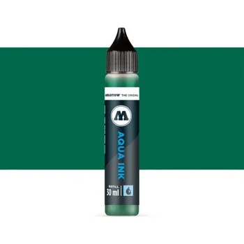 Akvarelový inkoust MOLOTOW Refill Ink pro Aqua, dark green