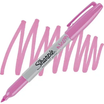 SHARPIE NEON Fine Point, růžový UV-fluorescenční