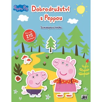 Samolepková knížka dobrodružství s Peppou - JIRI MODELS (2021)