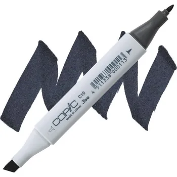 Lihová fixa COPIC Classic oboustranná Fine & Chisel, C10 Cool gray 10