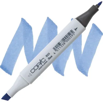 Lihová fixa COPIC Classic oboustranná Fine & Chisel, B23 Phthalo blue