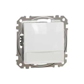 vypínač Sedna D/E Tlačítko 1/0So orientační kontrolka bílá SCHNEIDER SDD111133L