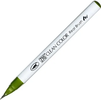 KURETAKE ZIG Clean Color Real Brush, 043 Olive Green