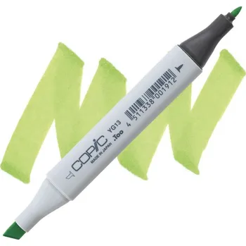 Lihová fixa COPIC Classic oboustranná Fine & Chisel, YG13 Chartreuse