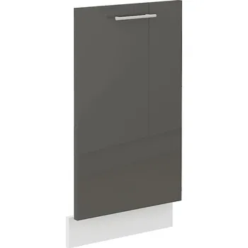 Kuchyňská skříňka Kuchyňská Skříňka Lara Dvířka Zm.713x446 Mdf Šedá Lesk