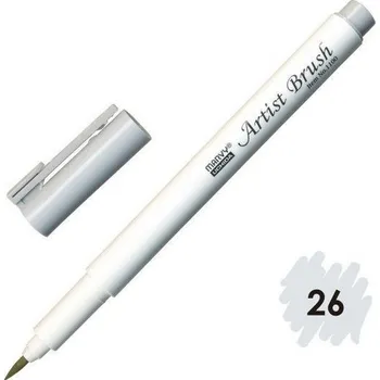 MARVY Artist Brush 26 SILVER GREY