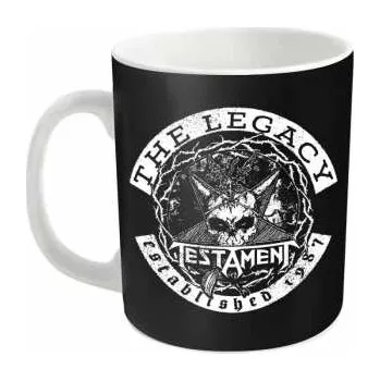 Merch Testament: Hrnek The Legacy (black) 2022