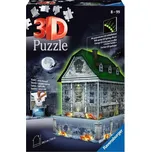 RAVENSBURGER Svítící 3D puzzle Noční edice Strašidelný dům 257 dílků
