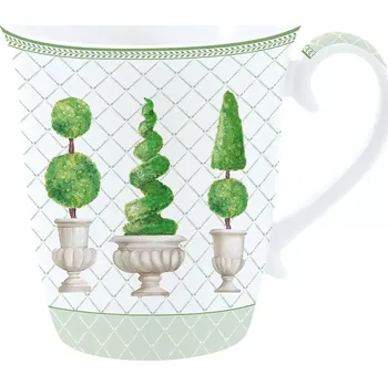 Easy Life, Itálie Easy Life - Porcelánový hrnek Topiary v dárkové krabičce - 275 ml