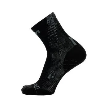 Pánské ponožky UYN RUN FIT SOCKS Men Black/Mouse černá 35-38 EU