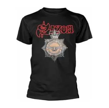 Pánské tričko Merch Saxon: Tričko Strong Arm Of The Law S 2019