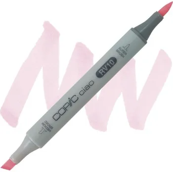 Lihová fixa COPIC Ciao oboustranná Brush & Chisel, RV10 Pale pink