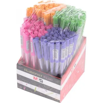 Propiska gelová MG 0,8mm, FLUO-PASTEL,mix