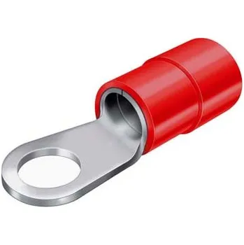 Kabelové oko OI 1,5-M 5 Oko izolované,průřez 0,5-1,5mm2/M5/šíře 8mm,izolace PVC (RF-M5)