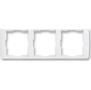 vypínač ELEMENT Trojrámeček vodorovný bílá/bílá ABB 3901E-A00130 03