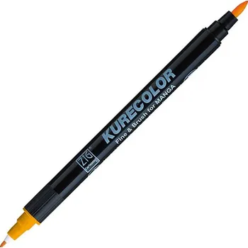 KURETAKE ZIG Kurecolor Fine & Brush, 404 Bright Yellow