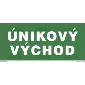 Grafiko 4.7810.SL Nálepka Únikový východ 87x210