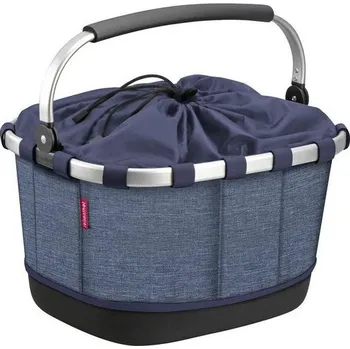 brašna na kolo KLICKfix koš na nosič Carrybag GT Racktime (twist blue)