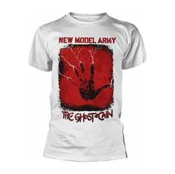 Pánské oblečení Merch New Model Army: Tričko The Ghost Of Cain (white) S 2019