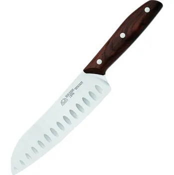 Kuchyňský nůž Due Cigni Cutlery Italy Due Cigni nůž Santoku řada 1896 ořech 18cm