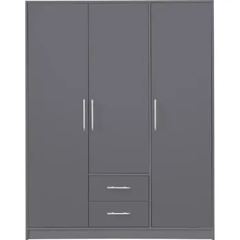 Šatní skříň Skříň Smart SR2 150 cm antracyt