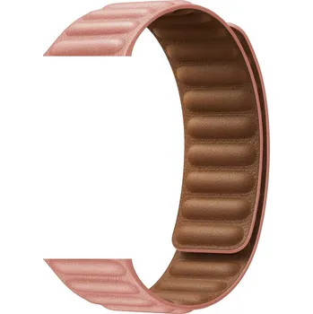Příslušenství k chytrým hodinkám Řemínek kožený tah pro Apple Watch 38/40/41/42mm Barva: Růžová, Typ: 17