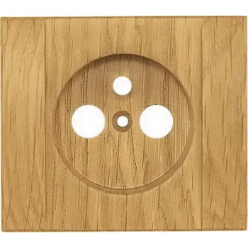 Elektrická zásuvka SEZ-CZ DZ-ND-KRZ-1-2-0-LXDA kryt jednozásuvky do vícerámečku