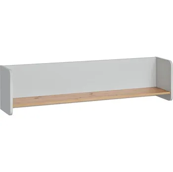 Vinotéka Polička Vivero 134cm Grey/Artisan