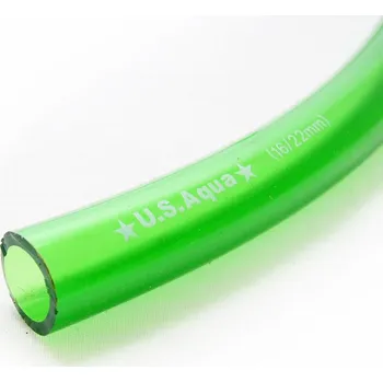 Akvarijní technika Akvarijní hadice 16/22 zelená, síla 2,2mm / délka 1 metr