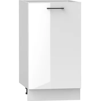 Kuchyňská skříňka Kuchyňská Skříňka Oscar D45 Pl bílá lesk/bílá