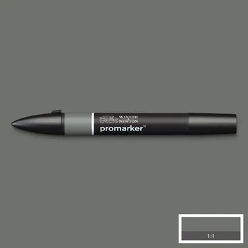 Lihová fixa WINSOR & NEWTON Promarker Fine & Chisel, COOL GREY 5 (CG5)