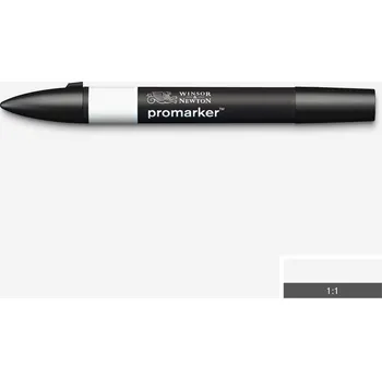 Lihová fixa WINSOR & NEWTON Promarker Fine & Chisel, COOL GREY 0 (CG0)