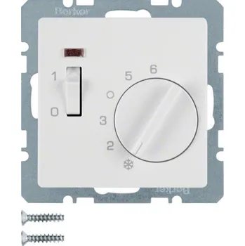 Termostat Termostat s rozpínacím kontaktem , Q.x, bílá sametová BERKER 20306089
