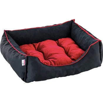 Pelíšek pro psa Diversa Pelíšek SIESTA červeno-černý Délka: 1 - 40x30x18cm