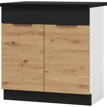 Kuchyňská skříňka Kuchyňská skříňka Elena D80s1 dub artisan/černá