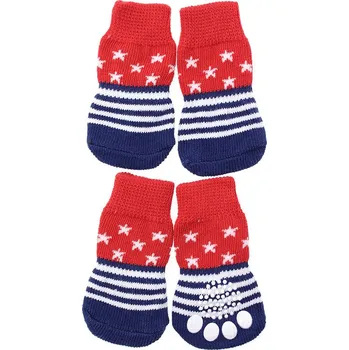 Obleček pro psa URBAN PUP Ponožky pro psy Stars Stripes Velikost: M