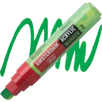 AMSTERDAM Acrylic Marker 15mm, 618 permanent green light