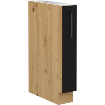 Kuchyňská skříňka Kuchyňská skříňka Modena 15d Cargo Bb černá/dub artisan
