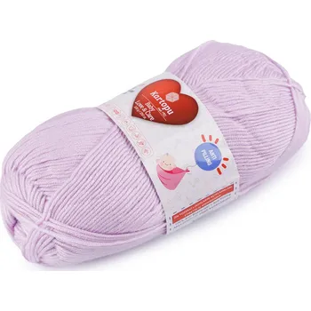 Příze Pletací příze Baby Love a Care 100 g, barva 26 (706) fialová lila