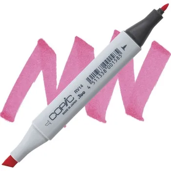 Lihová fixa COPIC Classic oboustranná Fine & Chisel, RV14 Begonia pink