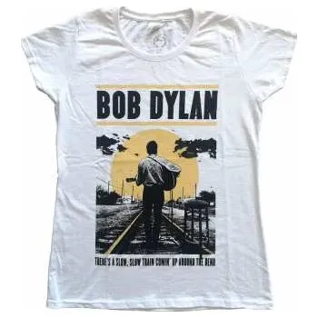 Merch Bob Dylan: Dámské Tričko Slow Train XL