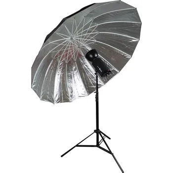 Fotoateliérová technika Studiový fotografický deštník 180cm stříbrný 16 (D180S16)
