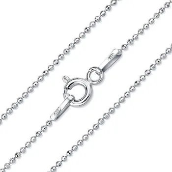 Šperk Jemný kuličkový řetízek ze stříbra 1mm - 38 až 60 cm varianta 60 cm TTTBMBKD380-60 cm