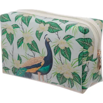 Kosmetická taška Toaletní taštička s motivem páva